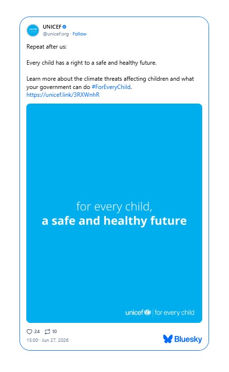 A Bluesky post embedded inside an article