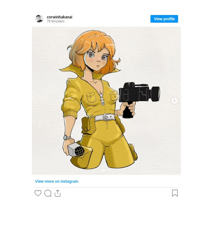 A published Instagram post embedded inside an article
